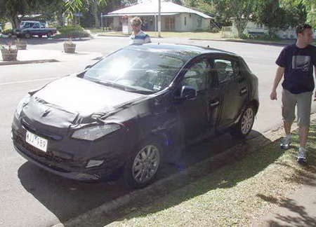 Fotos espia Renault Megane 2009