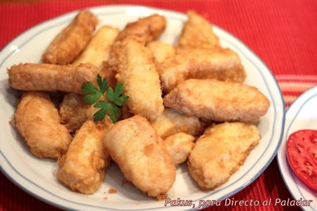 Receta de delicias de merluza caseras