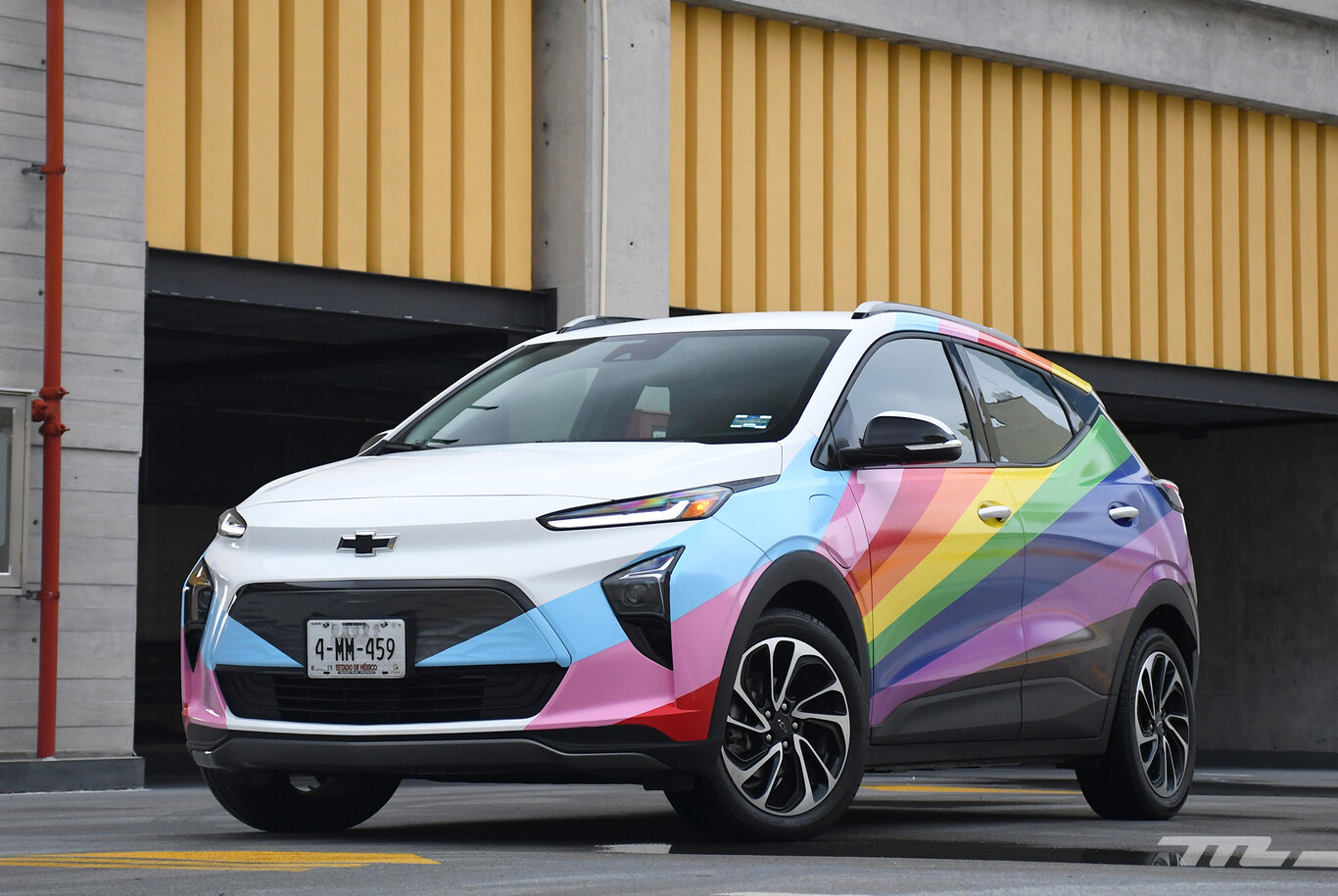 Chevrolet Bolt EUV Rainbow, a prueba: mamá, papá... soy eléctrico
