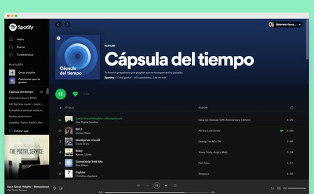 Spotify lanza 'Cápsula del tiempo', una playlist en donde encontrarás tus canciones favoritas de las décadas pasadas