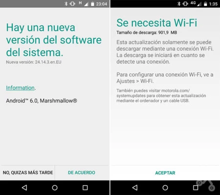 Moto X Force マシュマロ Sc