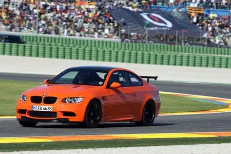 Valentino Rossi con el BMW M3 GTS