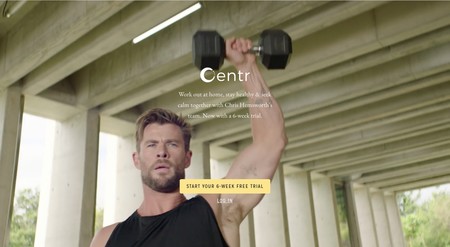 Centr, la app de entrenamiento de Chris Hemsworth y Elsa Pataky, gratuita durante seis semanas para seguir entrenando durante la cuarentena