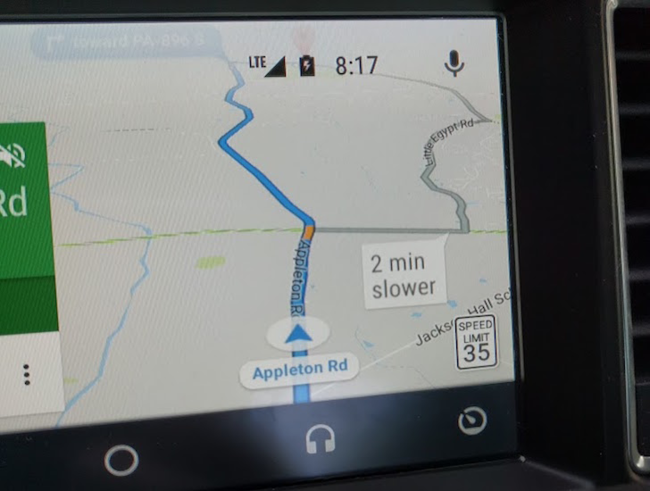 Google Maps Speed Limits