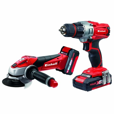 El set Einhell Expert 4257211 Set TE-TK 18 Li con taladro y amoladora Está por 139 euros en Amazon