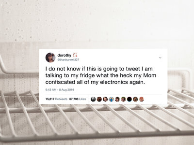 [Actualizado] Su madre le confiscó el teléfono, pero esta adolescente consiguió seguir publicando tweets gracias a su frigorífico inteligente