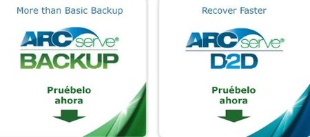 Nuevas soluciones de copia de seguridad de ARCserve
