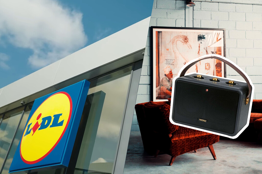 Lidl tiene el altavoz Bluetooth barato para los amantes de lo retro: batería para seis horas por poco más de 30 euros