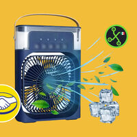 Si ya no soportas el calor, este ventilador portátil te salvará con este ofertón