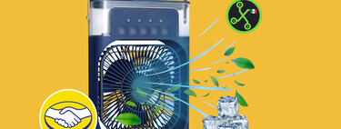 Solo necesitas 162 pesos para olvidarte del calor: ventilador portátil con oferta imperdible en México 