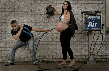 Cómo mostrar un embarazo en pocos minutos gracias a la fotografía