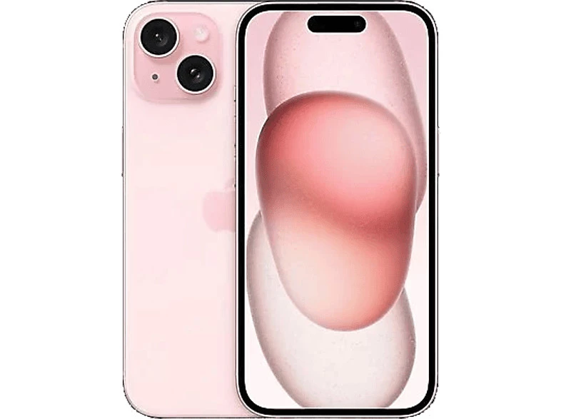Apple iPhone 15, Rosa, 128 GB, 5G, 6.1" OLED Super Retina XDR, Chip A16