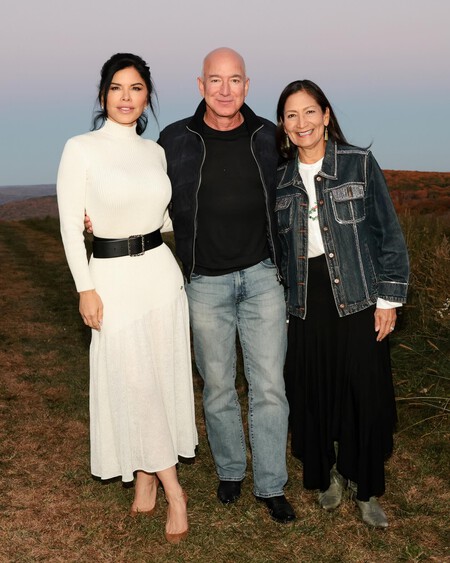 Jeff Bezos y Lauren Sanchez