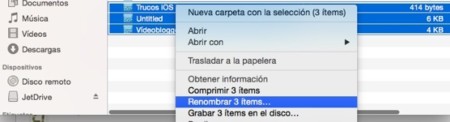 Renombrar archivos en grupo será más sencillo en OS X Yosemite