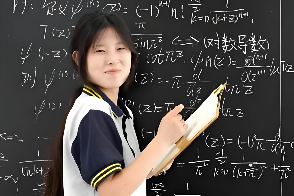 Esta joven china de 17 años es un prodigio de las matemáticas. Ha derrotado a estudiantes del MIT, Cambridge y Stanford