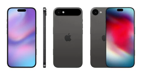 iPhone 17 Airの可能なデザインのうち2つ