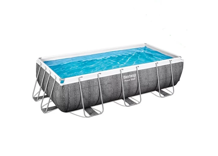 Piscina tubular de pvc rectangular BESTWAY 4.04x2.41x1 m