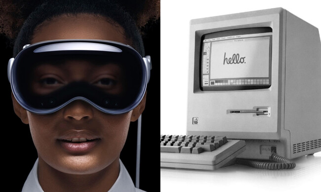 Apple Vision Pro Macintosh