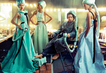 Derek Zoolander aparece en su primera portada de Vogue fotografiado por Annie Leibovitz