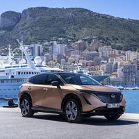 Debut con mucho glamour, el nuevo Nissan Ariya recorre el famoso circuito de Mónaco