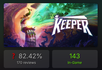 Keeper SteamDB.