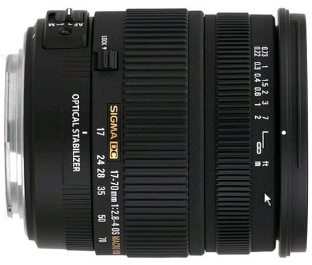 Sigma 17-70 mm f2.8-4 DC Macro OS HSM