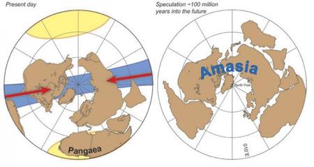 Amasia, el futuro supercontinente