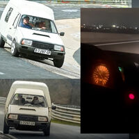 Cuando un español se metió en Nürburgring con una Citroën C15 y se convirtió en el rompe cuellos de todos los súper deportivos 