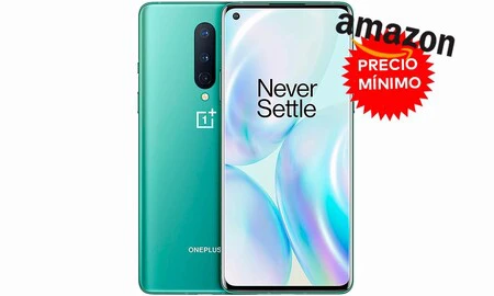 Nuevo precio mínimo en Amazon para el OnePlus 8: si lo eliges en verde, lo tienes con más de 150 euros de descuento
