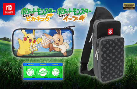 Hori revela un montón de accesorios basados en Pokémon: Let's GO Pikachu y Let's GO Eevee