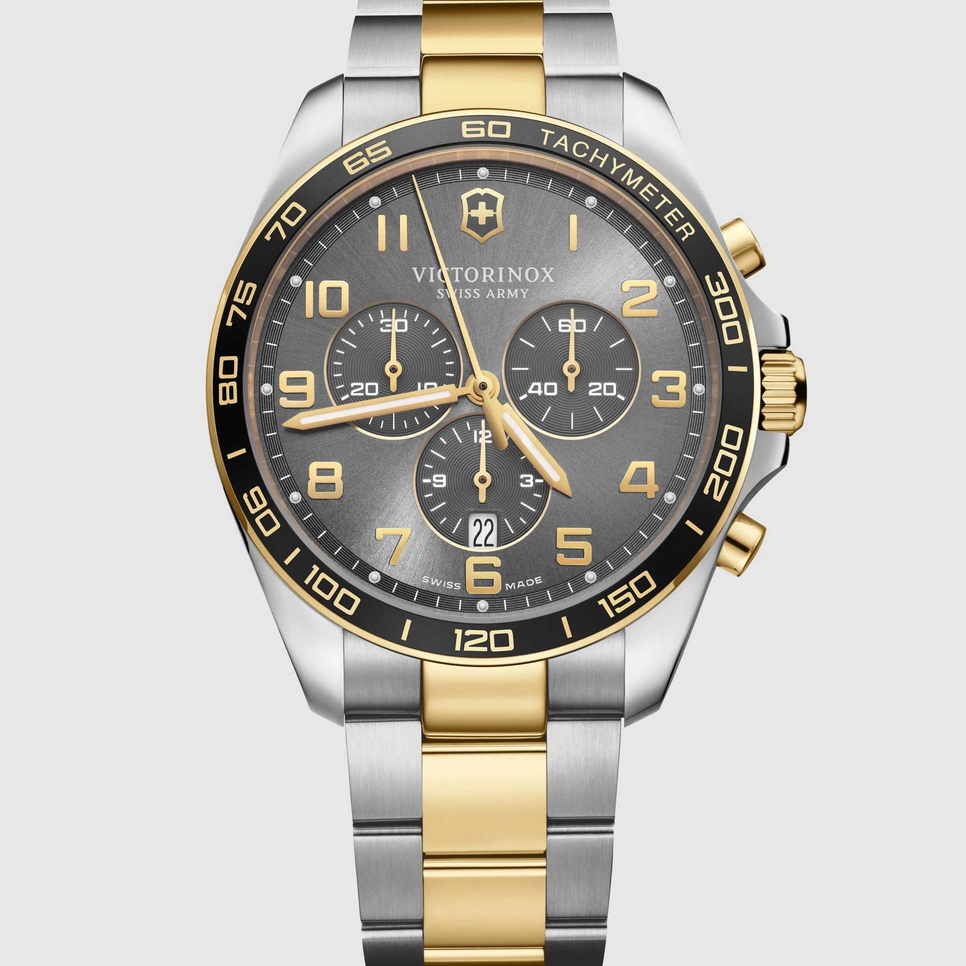 Victorinox
Reloj analógico de hombre fieldforce v241902 de acero y correa plateada gris