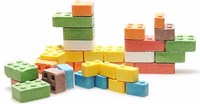 Piezas de Lego comestibles