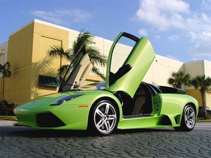 Lamborghini Murcielago LP640 verde
