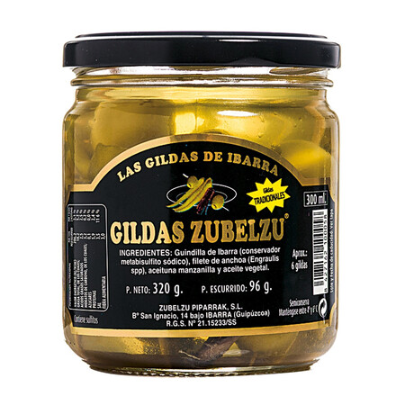 Gilda Clasica Con Anchoa Zubelzu