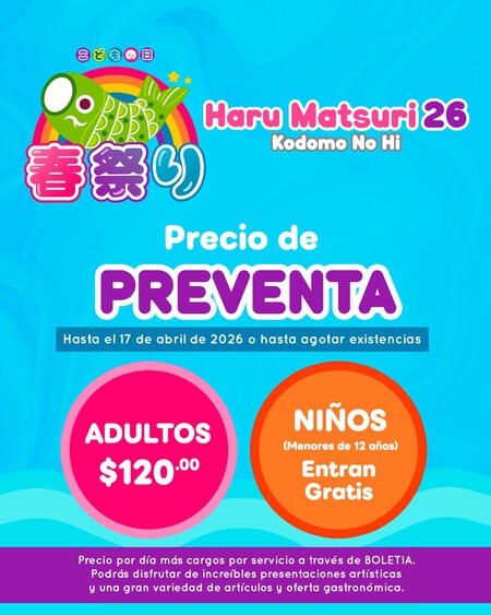 Festival japonés de primavera 2026 en CDMX: sabores imperdibles, música en vivo y celebración del Día del Niño
