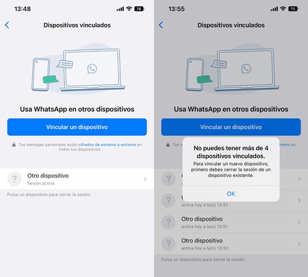 Dos Dispositivos Whatsapp