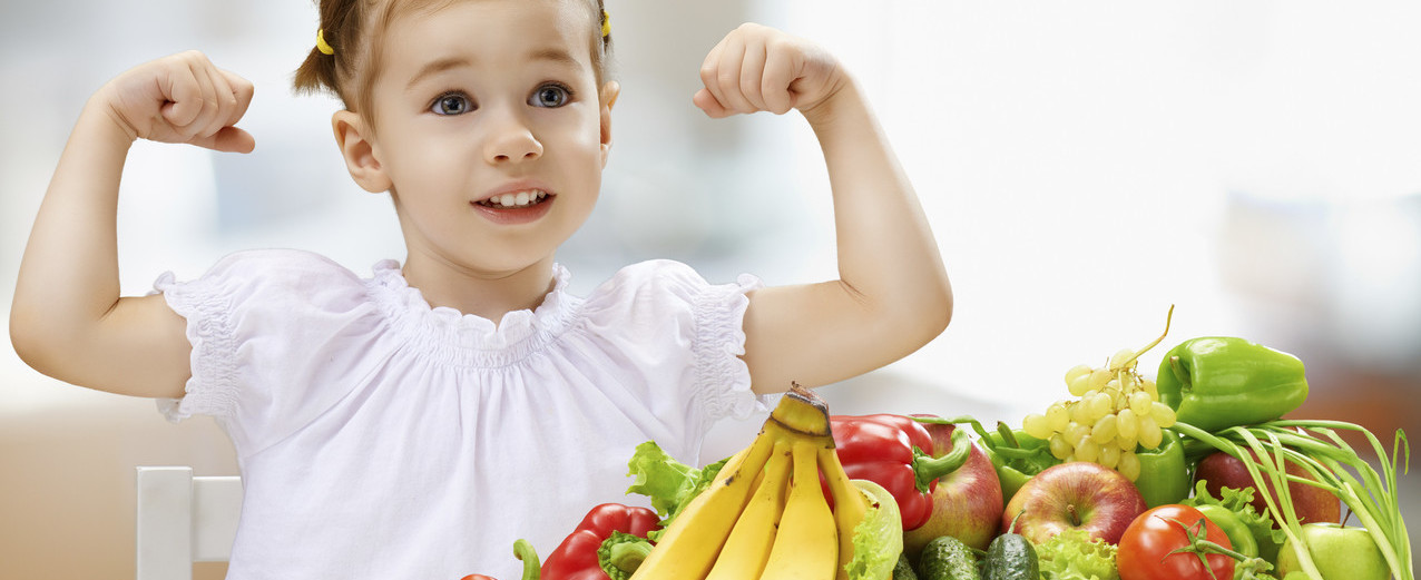 Alimentación saludable para niños escolares