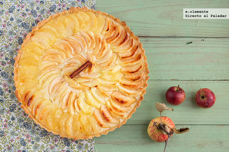 Tarta de manzana con clavo y canela. Receta