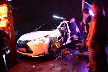 El director de Top Gear graba el anuncio del Lexus NX 300h