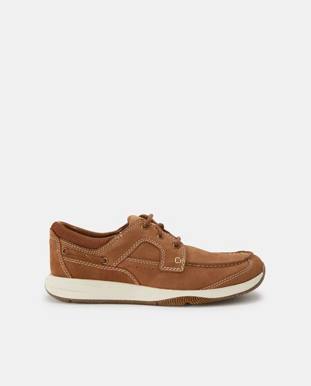 Zapato Sailview Lace de hombre en Nubuck con TPR