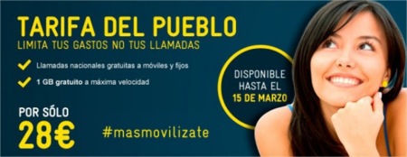 Tarifa del Pueblo, la tarifa plana más barata del mercado por tiempo limitado