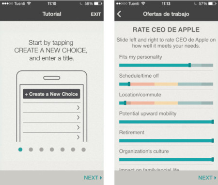 ChoiceMap: que tu iPhone te ayude a tomar decisiones importantes