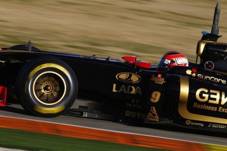 Robert Kubica primero en la última jornada de test en Valencia