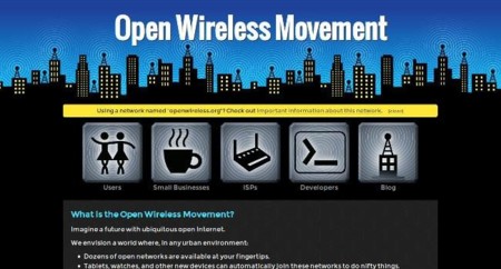 El primer firmware de la Open Wireless Movement para compartir el WiFi ya está disponible