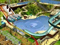 RollerCoaster Tycoon 3 con parques acuáticos