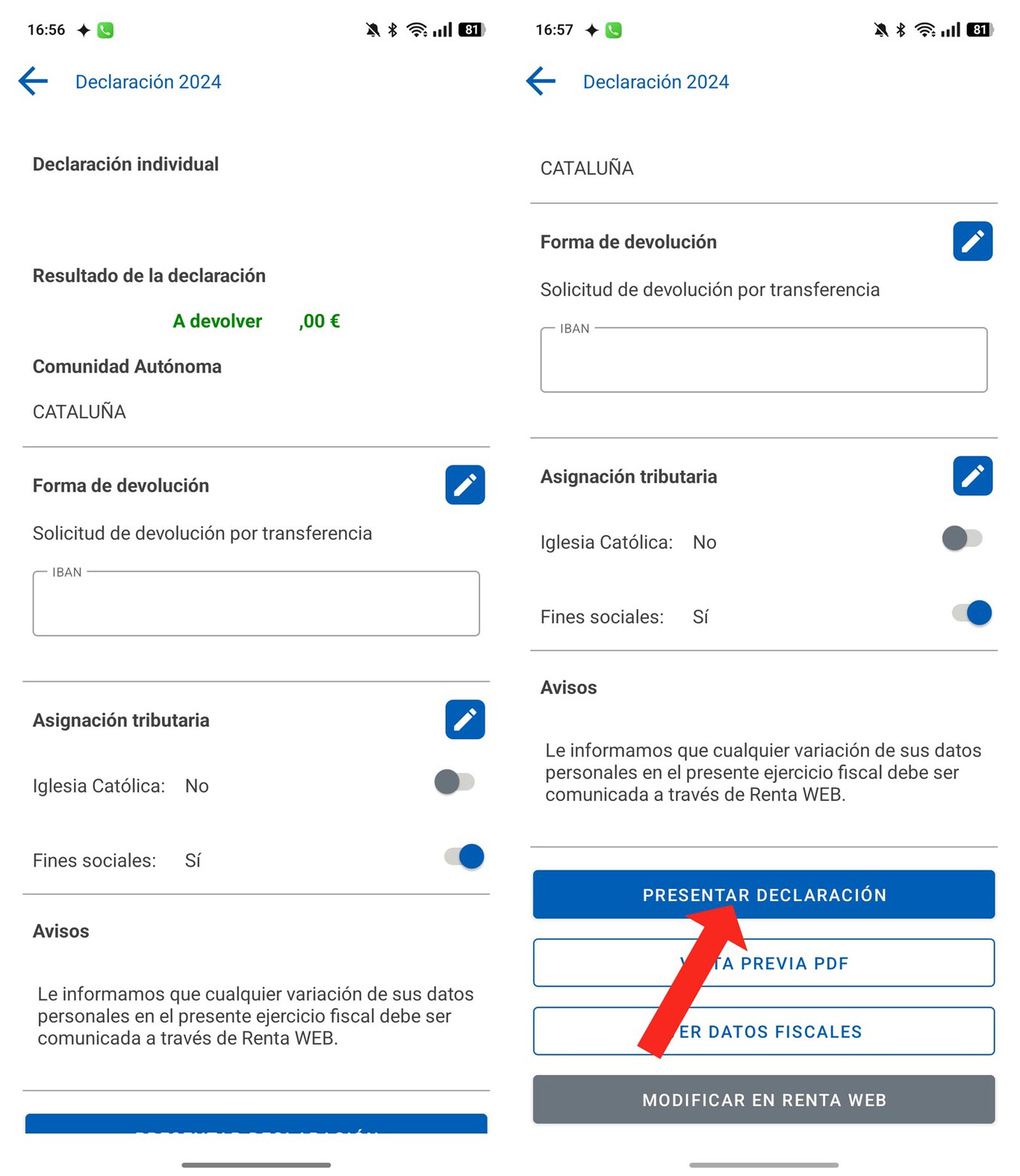 Es muy fácil: ya puedes consultar el borrador de la Renta 2024 y ...