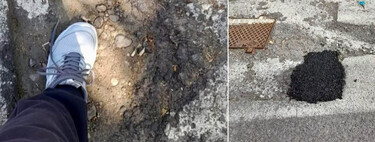 Un jubilado estaba tan harto de un bache en su calle que lo arregló. Le han multado y tiene que volver a hacer el agujero