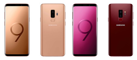 Samsung refresca sus Galaxy S9 con dos nuevos colores: Sunrise Gold y Burgundy Red