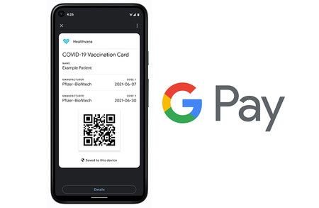 Google Pay te permitirá almacenar tu certificado COVID