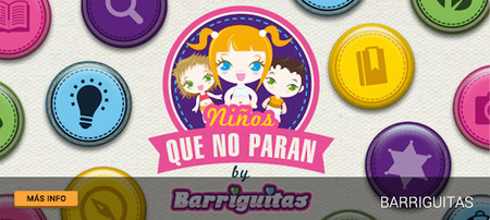 Te va a gustar 'Niños que no paran' de Barriguitas. ¿Quieres conocer sus propuestas?